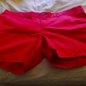 FINAL PRICE red Old Navy chino shorts 20